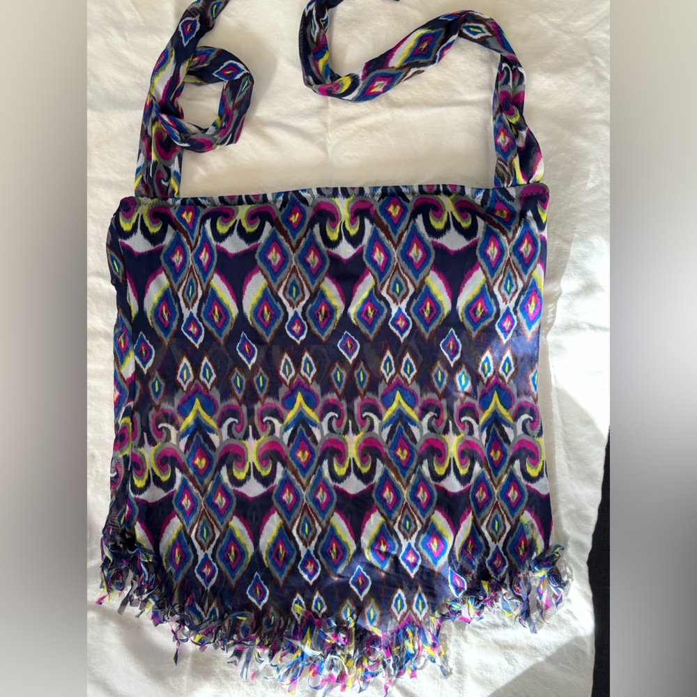 BECCA vintage sheer bathing suit top